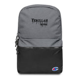 Drippin Tekillah Rose Embroidered Champion Backpack