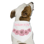 Dog Bandana - white