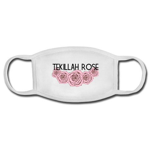 Tetra Rose Face Mask - white/white